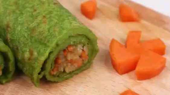 青草原绿之苋菜卷~美味营养敲好吃!