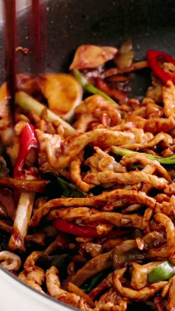 拌饭拌面好吃绝了,香辣榨菜肉丝!