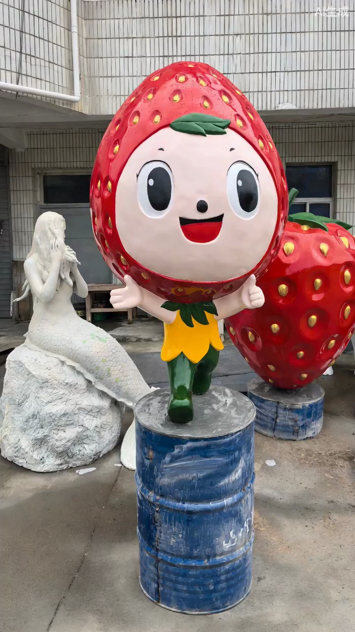 #合肥雕塑公司##安庆草莓雕塑批发零售厂家#上海雕塑公司#