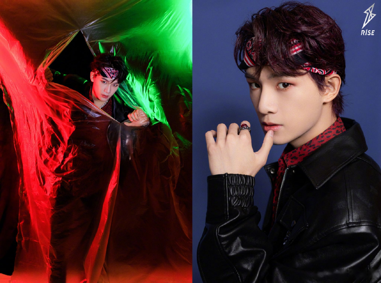 经典红黑配色装,尽展侠客孤寂神秘感  r1se醉拳版角儿无大小一展国风