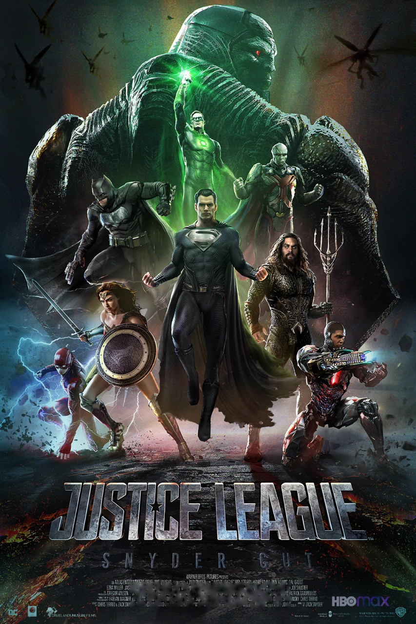 正义联盟导演剪辑版确定发行# 外网各位p图大神齐齐上阵献上祝贺艺术