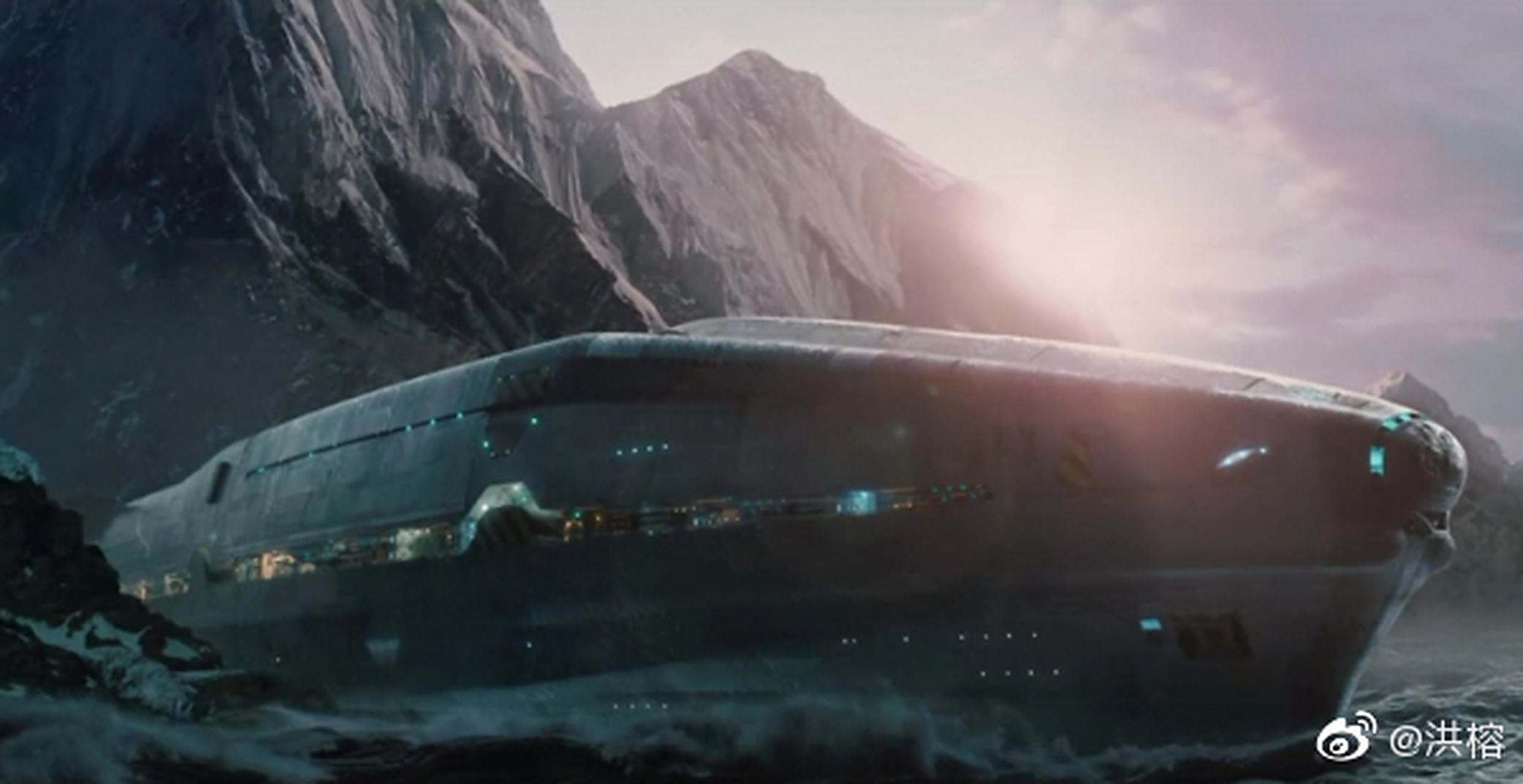 一直不明白美国电影《2012》中的方舟,为什么在中国建造?现在明白了.