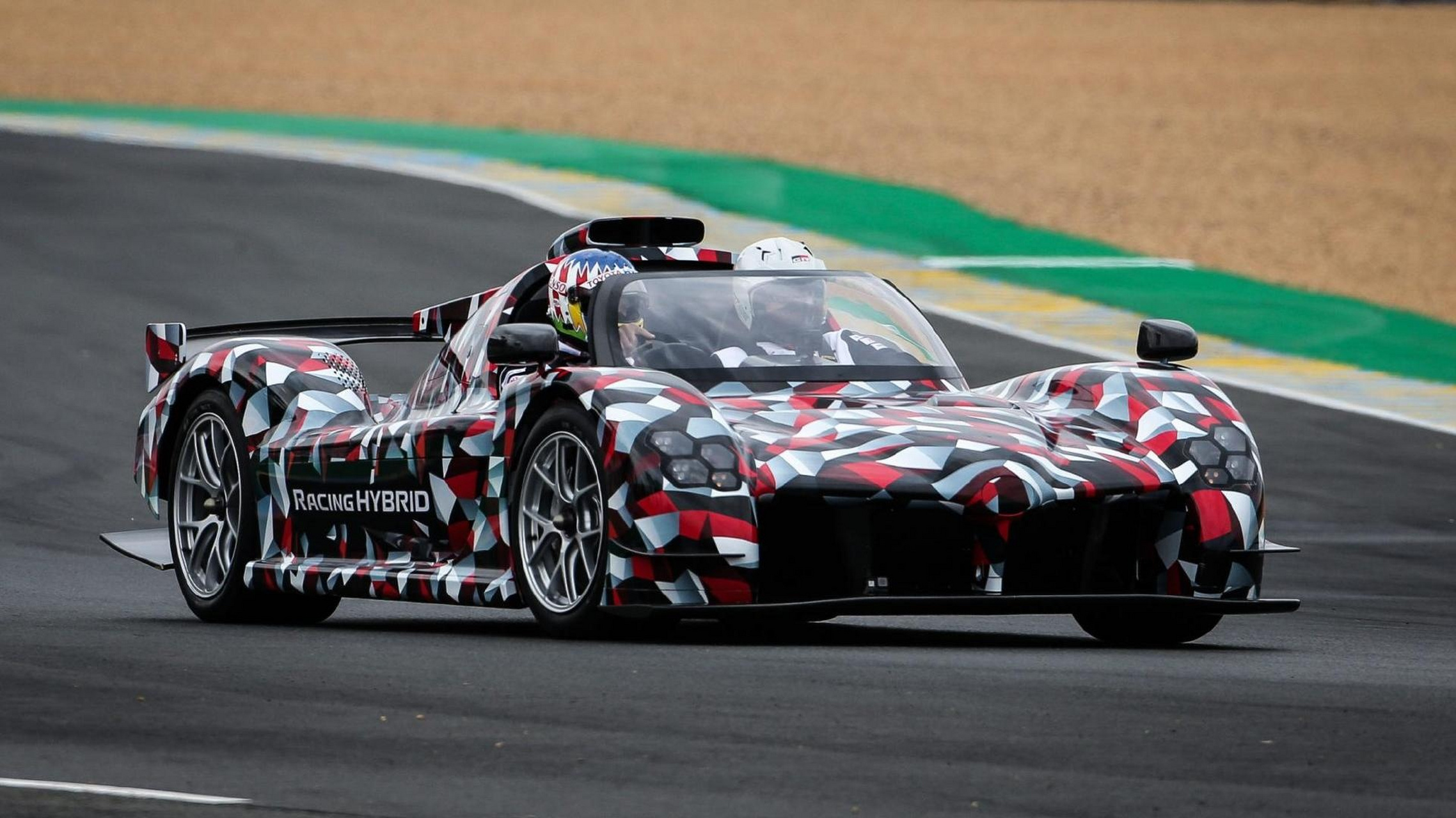 丰田勒芒lmh (hypercar)组别赛车,图片高清,赛车伪装.