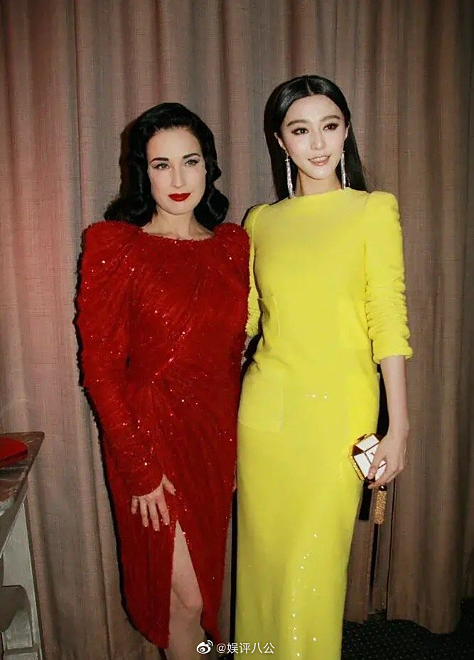 关之琳,范冰冰可以算合影杀手界top了吧,其他人单看都很顶尖,但只要和