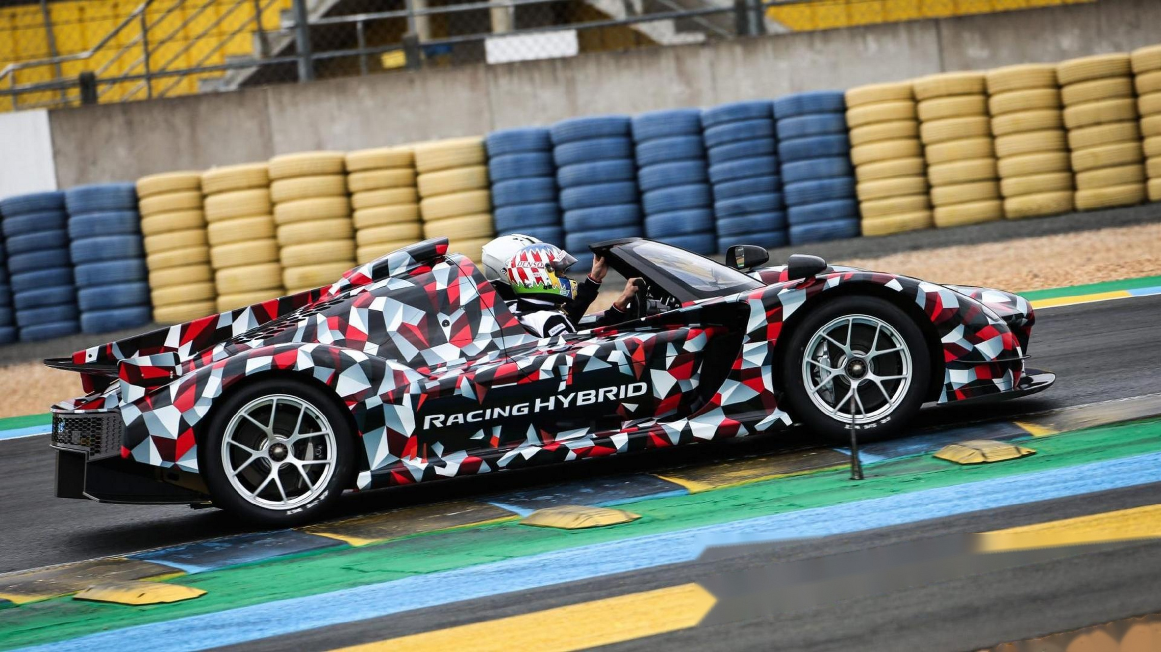 丰田勒芒lmh (hypercar)组别赛车,图片高清,赛车伪装.