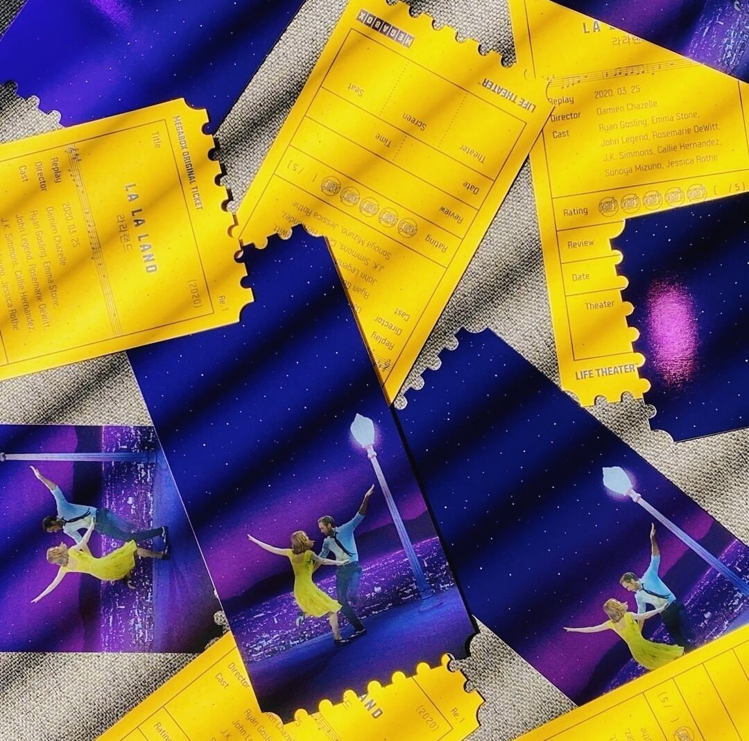 韩国院线的票根设计 太想让人拥有了吧!收藏欲满满[酸][酸][酸]