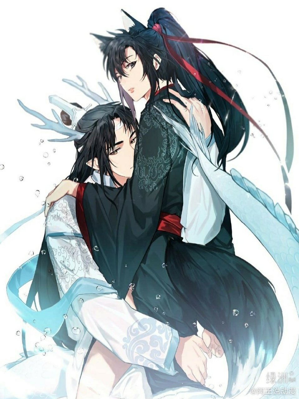 漫画# 龙叽狐羡,太喜欢了! twi:fs92_ #魔道祖师