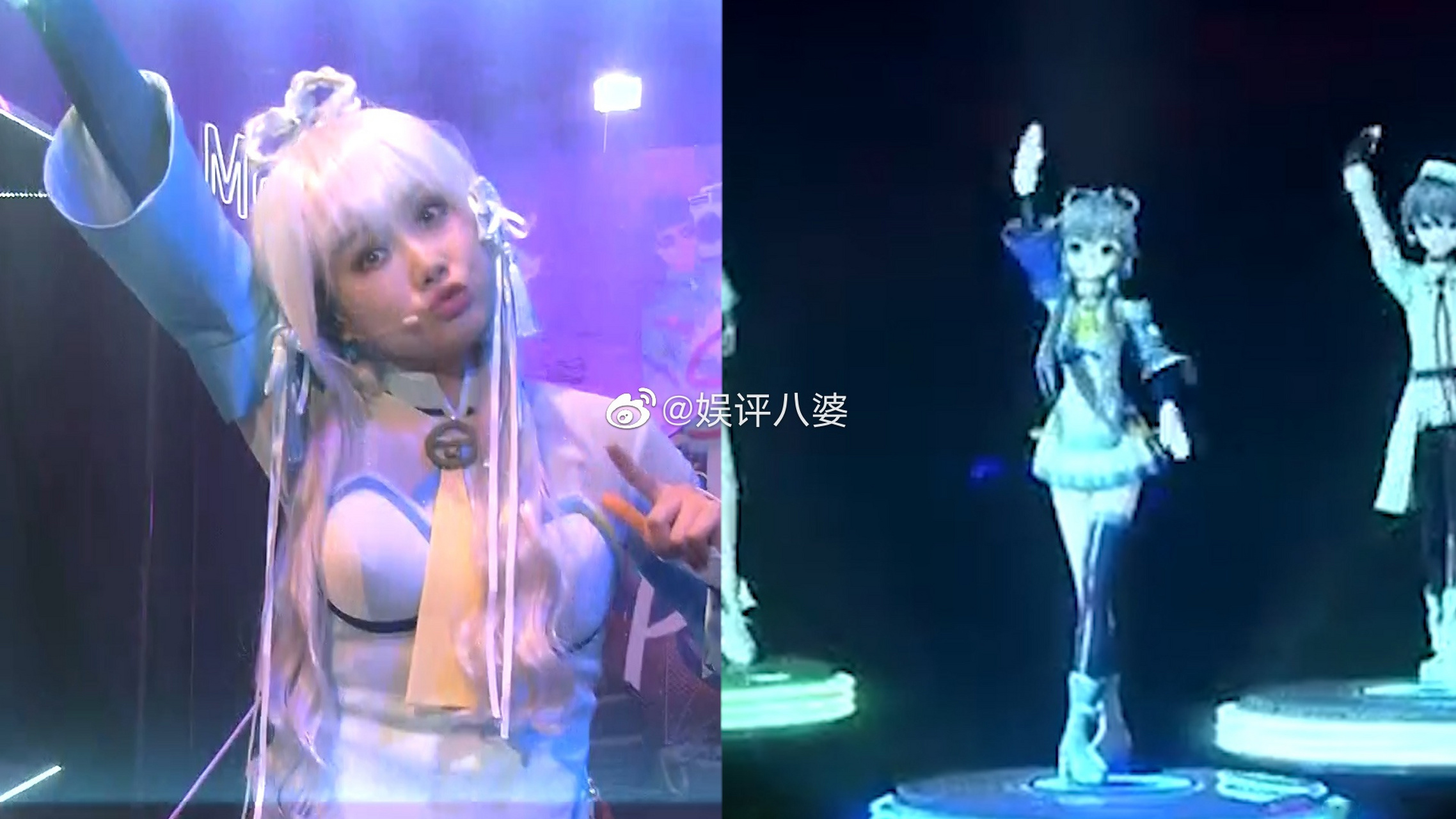 黄龄cos洛天依.没想到黄龄还自带二次元嗓音?