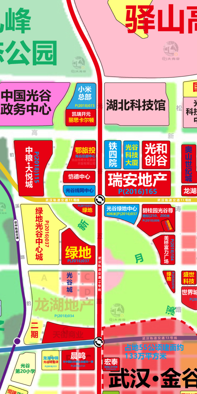 武汉地铁11号线光谷五路站a,b出入口的开放问题,不具备开通条件暂未