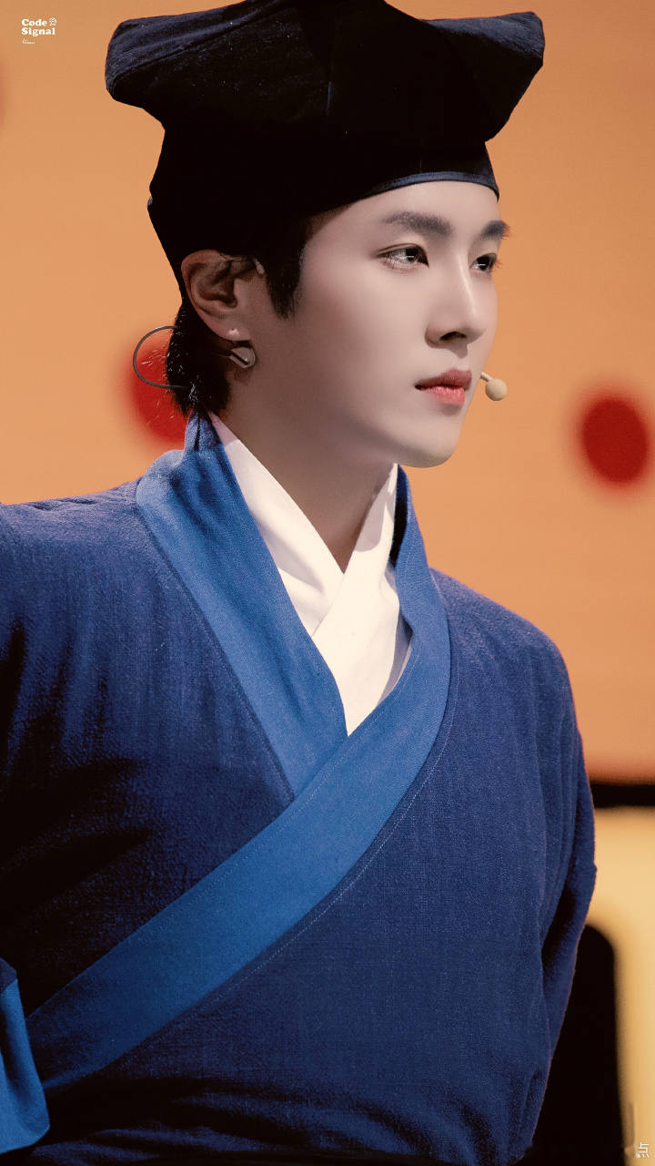 李汶翰古装李汶翰节目录制花絮图!