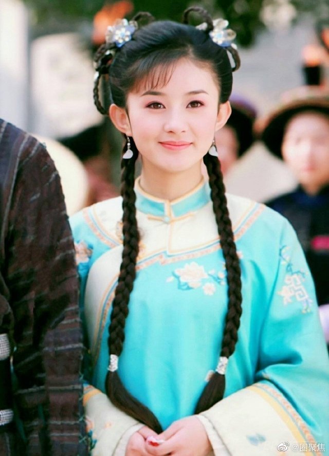 影视剧里"微微一笑很倾城"的古装美女朱茵最经典～赵丽颖最甜美