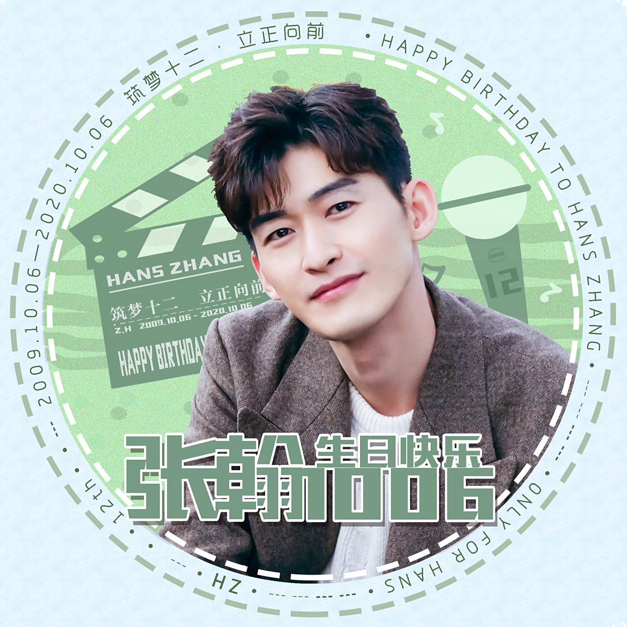 张翰# &今年的生日头像已经由大家投票选出来啦,新头像大家换起来,走