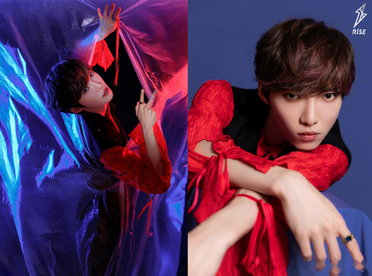 经典红黑配色装,尽展侠客孤寂神秘感  r1se醉拳版角儿无大小一展国风