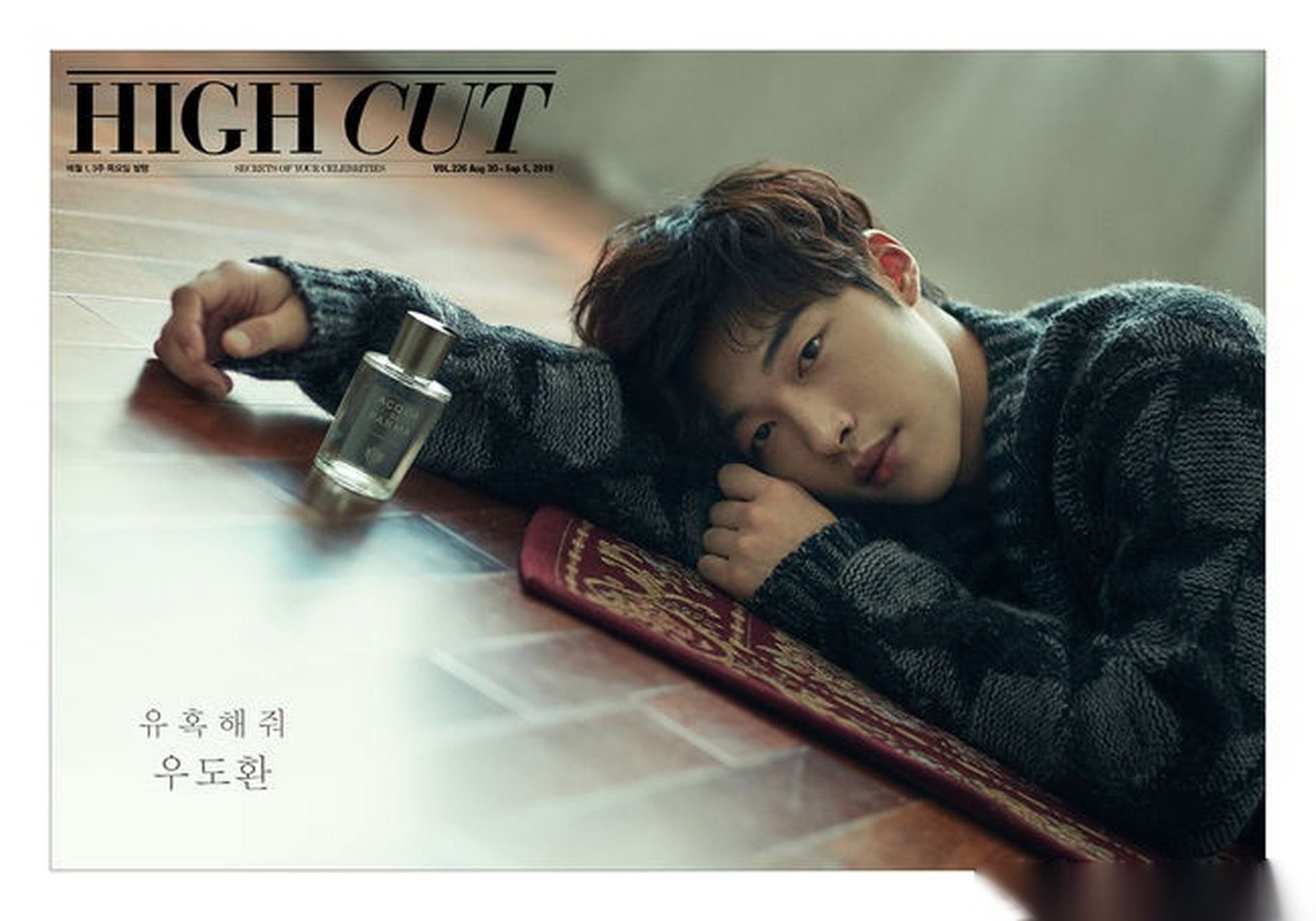 禹棹奂 high cut画报公开~ 针对被经常被媒体和梁世宗,丁海寅,张基龙