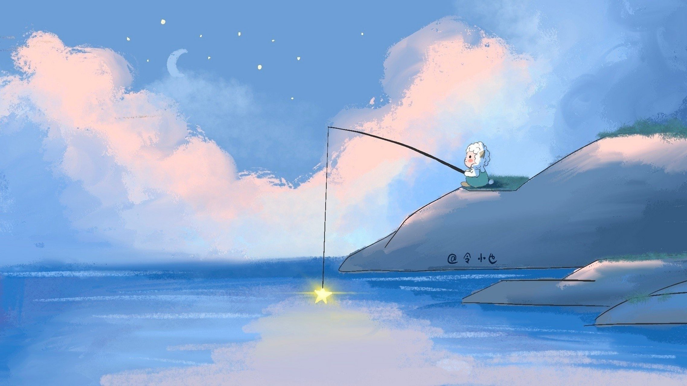 分享一组超可爱的电脑壁纸 ipad锁屏壁纸    #三月知识pk场##女神最想