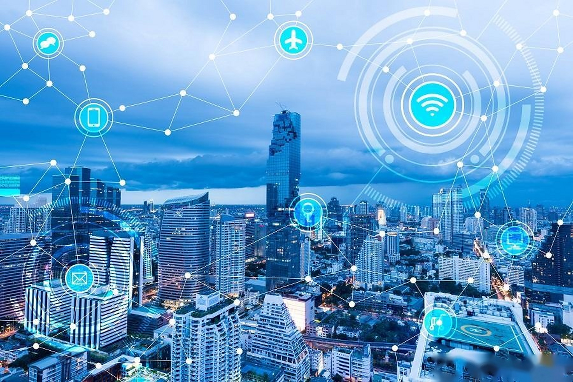 智慧城市正是先进技术手段与现代城市发展需求之间双向互动发展