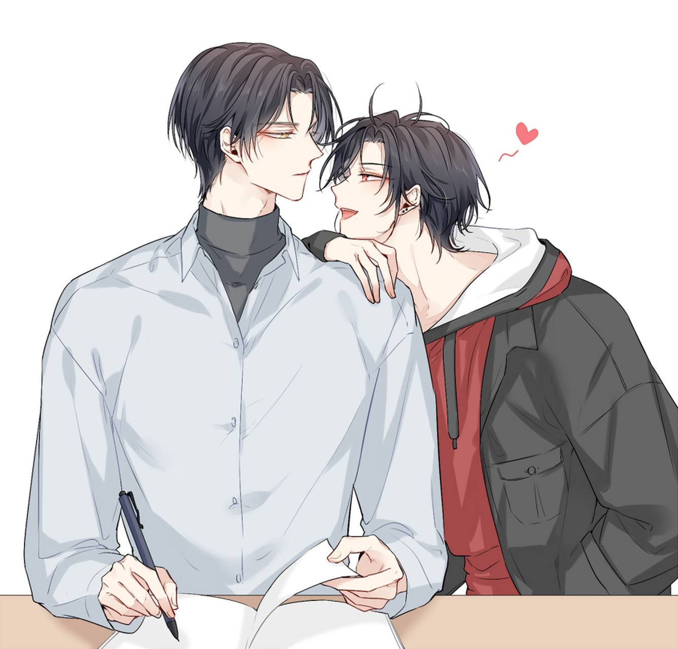 魔道祖师# 现代忘羡,太好看了太甜了啊啊啊啊 twi:lllbronzelll