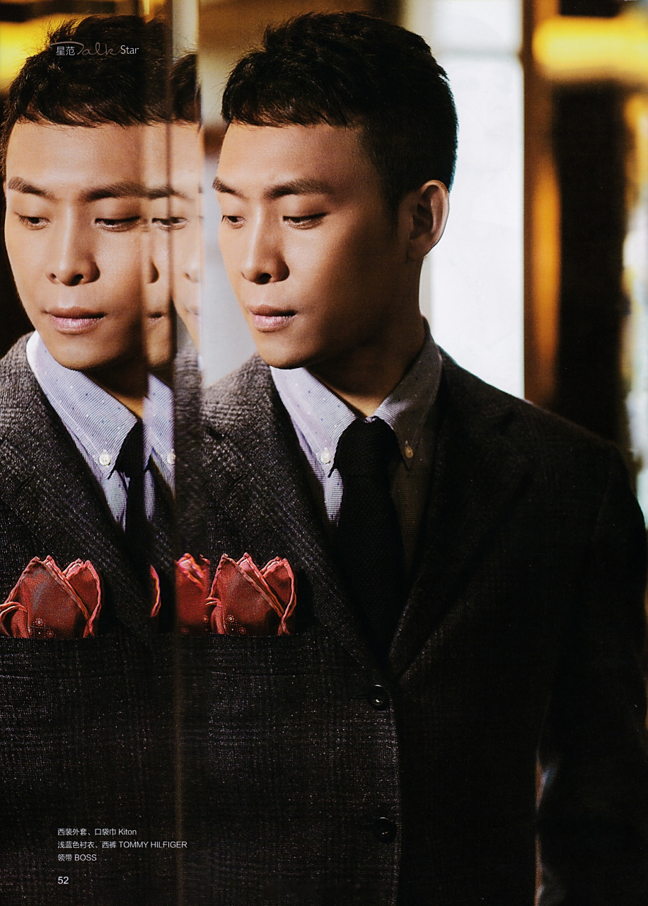 张译# 杂志扫图之《世界都市italk》2014年第1期——张译,硬朗摩 