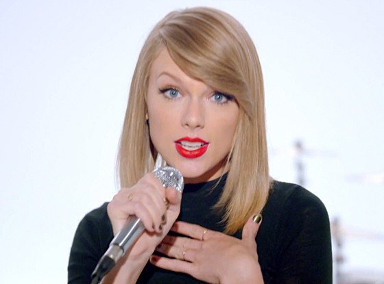 霉霉taylor swift第五张个人专辑"1989" 的主打单曲