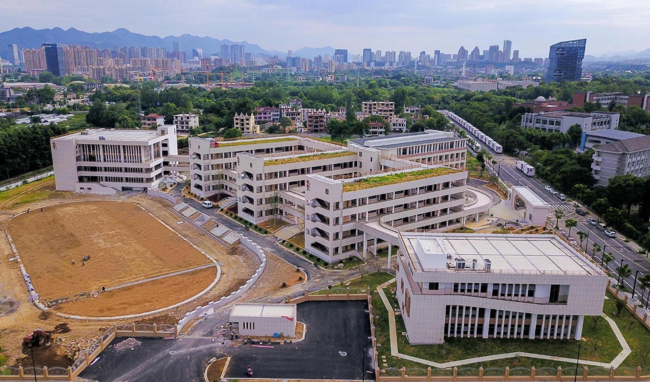 【新学期,文正小学等新生】桐庐县文正小学新校舍经过1年多的建设