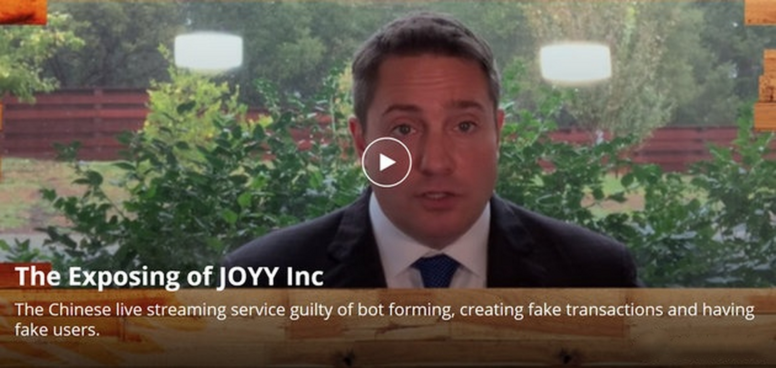 02【欢聚时代遭浑水做空 被指yy直播几乎全部造假 股价盘中暴跌近30