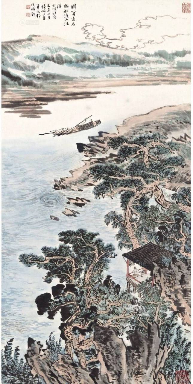 【每日一诗词 】  《一剪梅·舟过吴江》【宋】蒋捷 一片春愁待酒浇.
