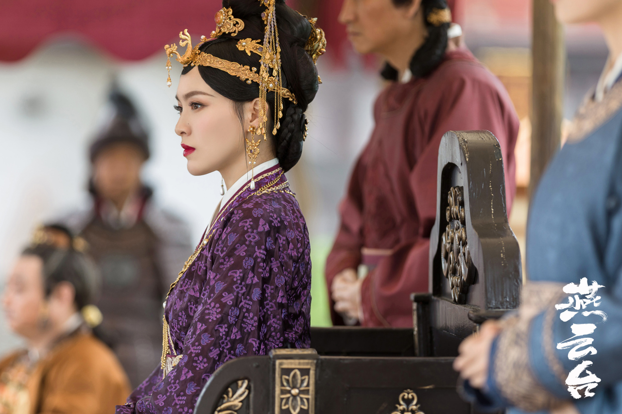 唐嫣 萧燕燕当太后 燕燕@唐嫣 解锁新身份自带超强气场的威仪萧毯后