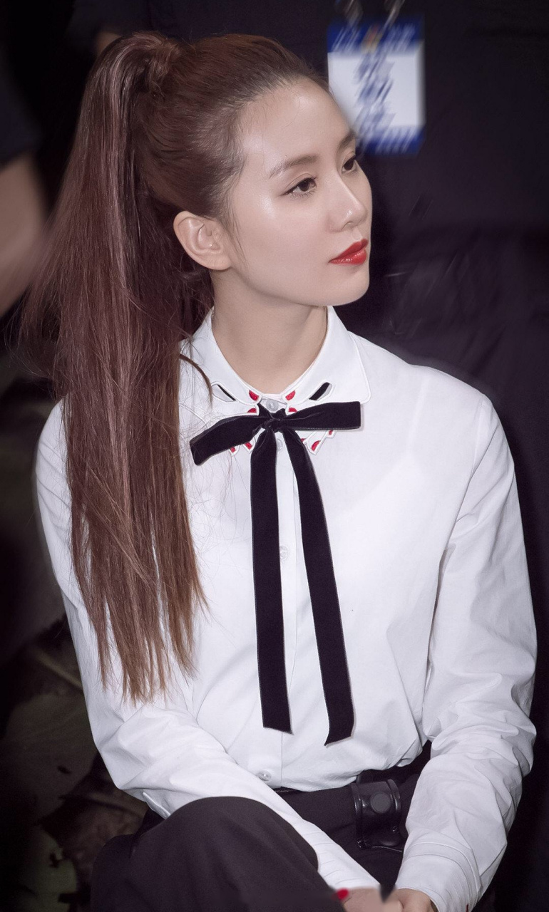 女星高马尾造型一览,杨幂,刘诗诗,唐嫣,赵丽颖,郑爽,欧阳娜娜