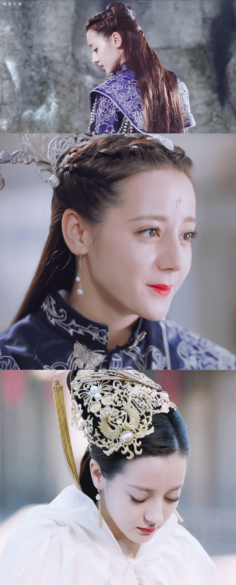 古装剧里的绝美嫁衣#必须提名迪丽热巴,被她嫁衣惊艳,侧颜杀太完美!