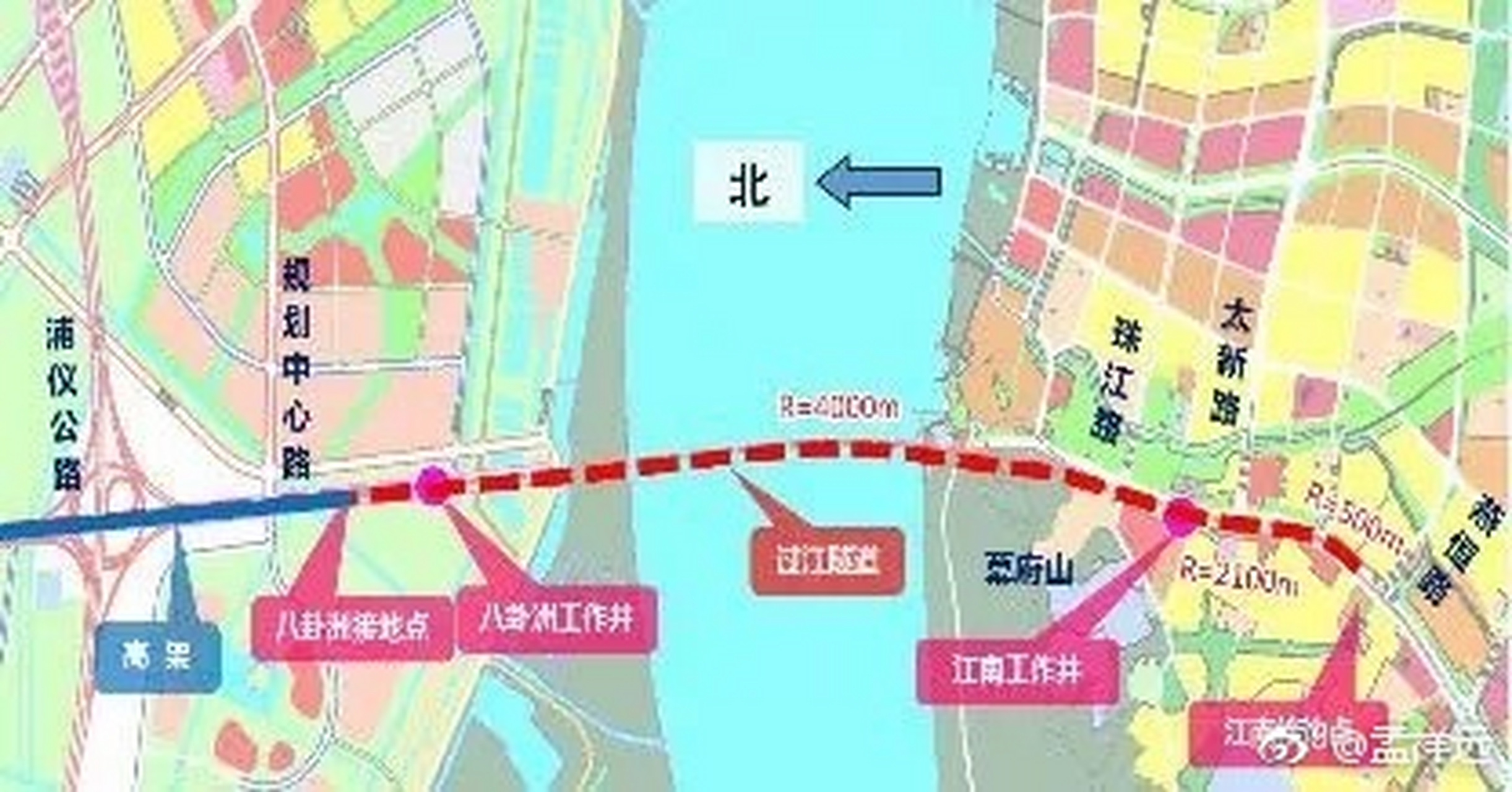 和燕路过江通道最新消息:本月初,南段工程将开工!