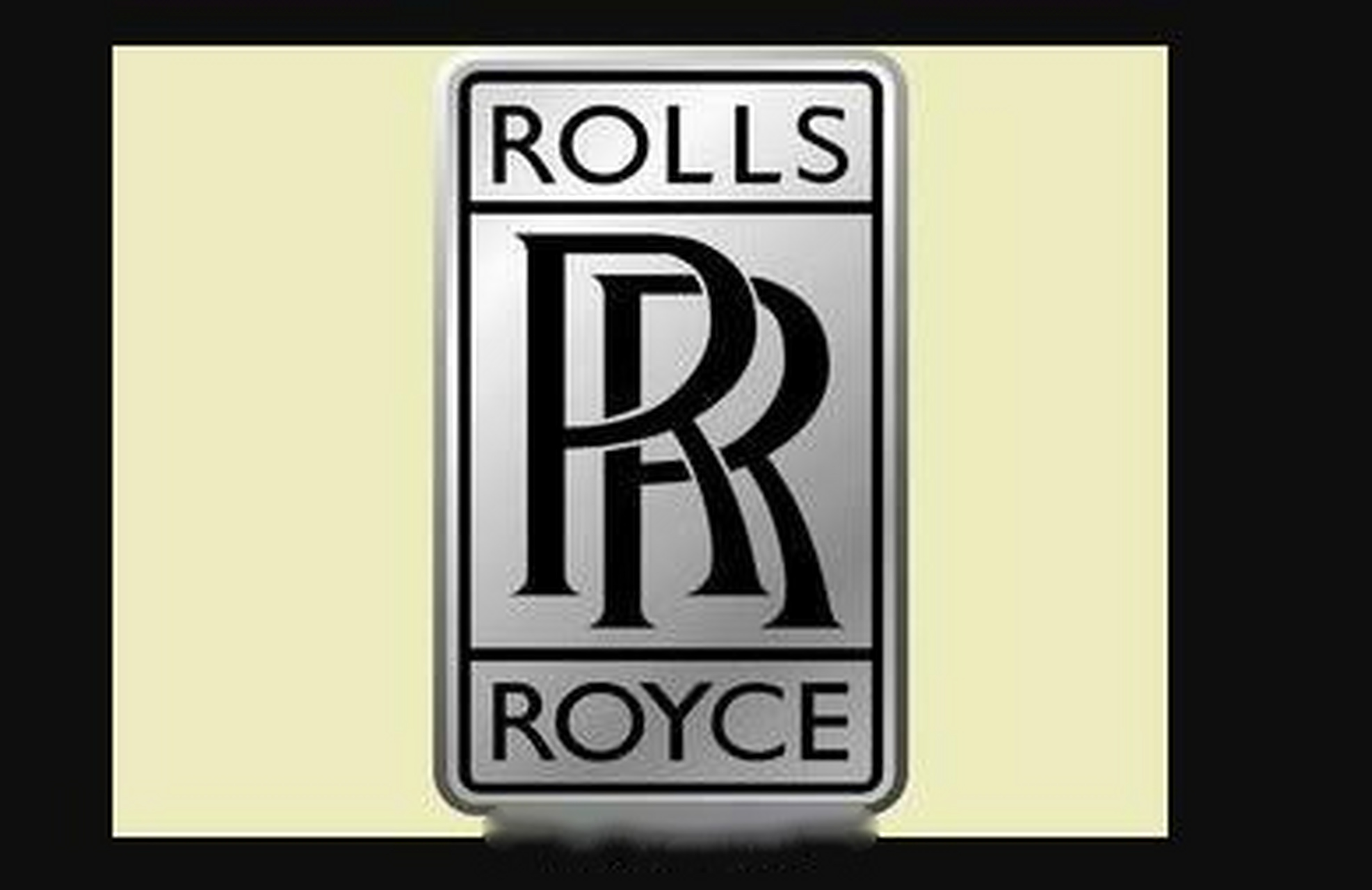 劳斯莱斯汽车的标志图案采用两个"r"重叠在一起,象征着你中有我,我中
