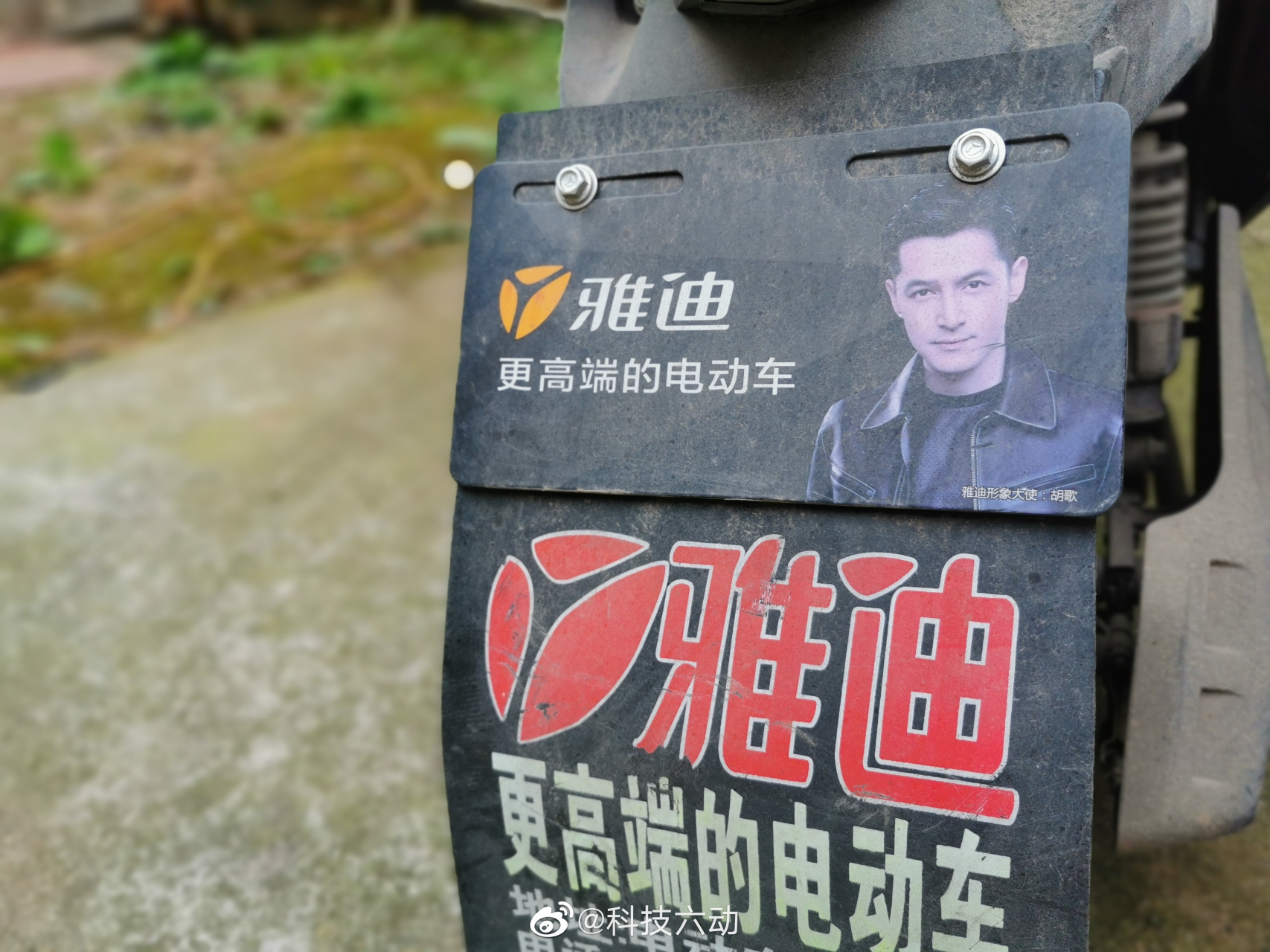 胡歌也代言过雅迪吗?