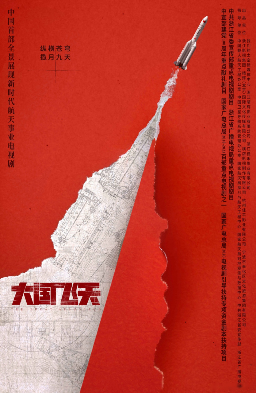 电视剧大国飞天开机大吉!