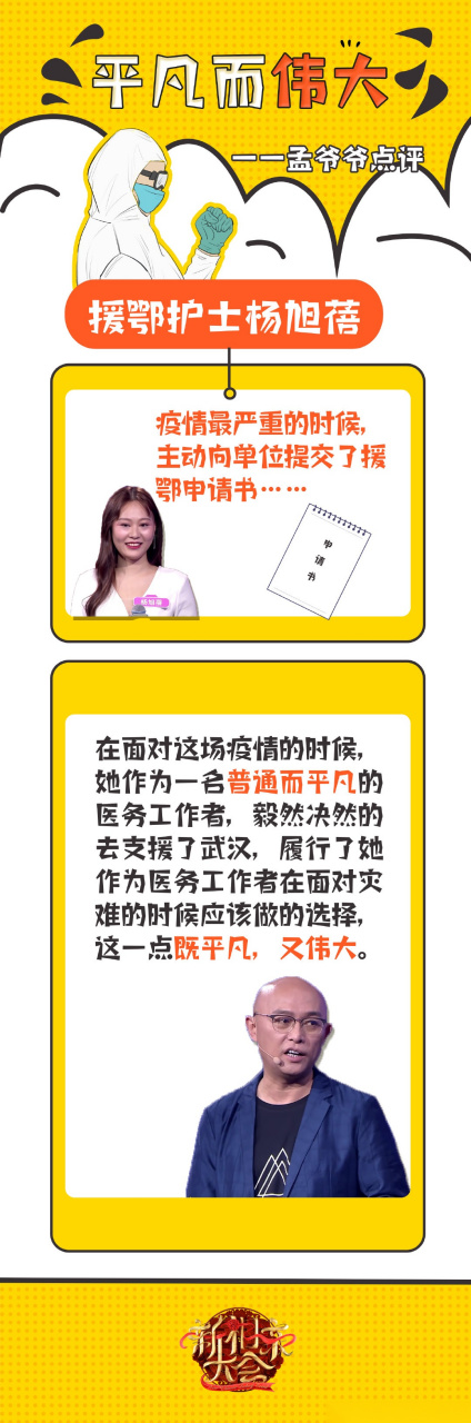 新相亲大会#援鄂护士杨旭蓓的故事让人敬佩,她的勇敢和善良让人感动