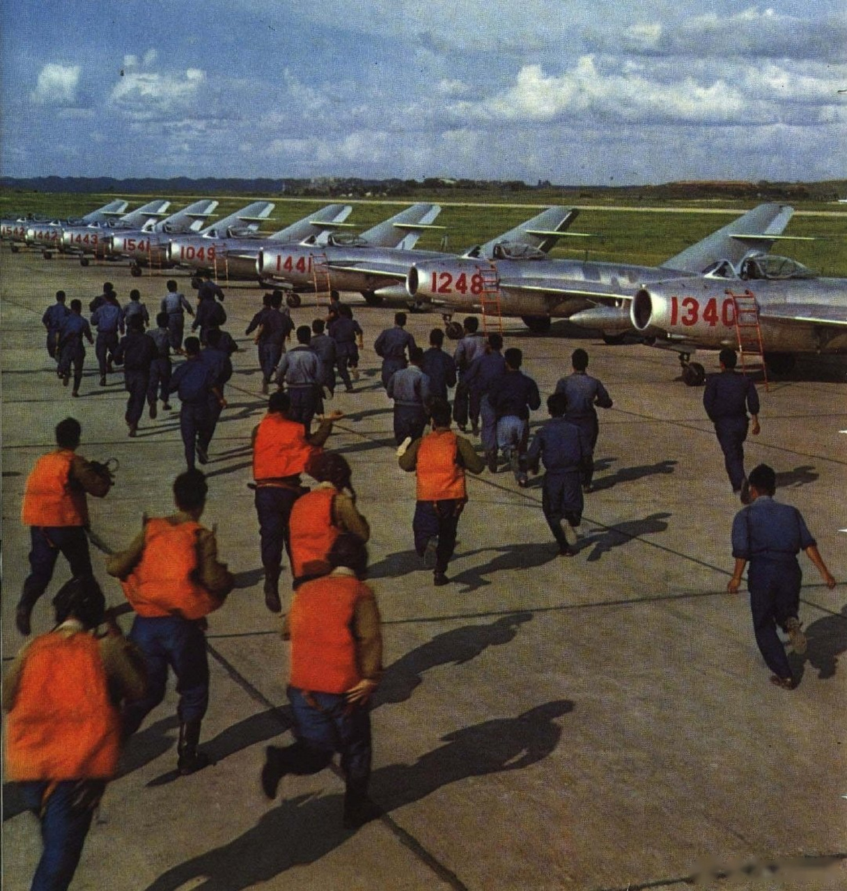 1965年中国人民解放军航空兵.