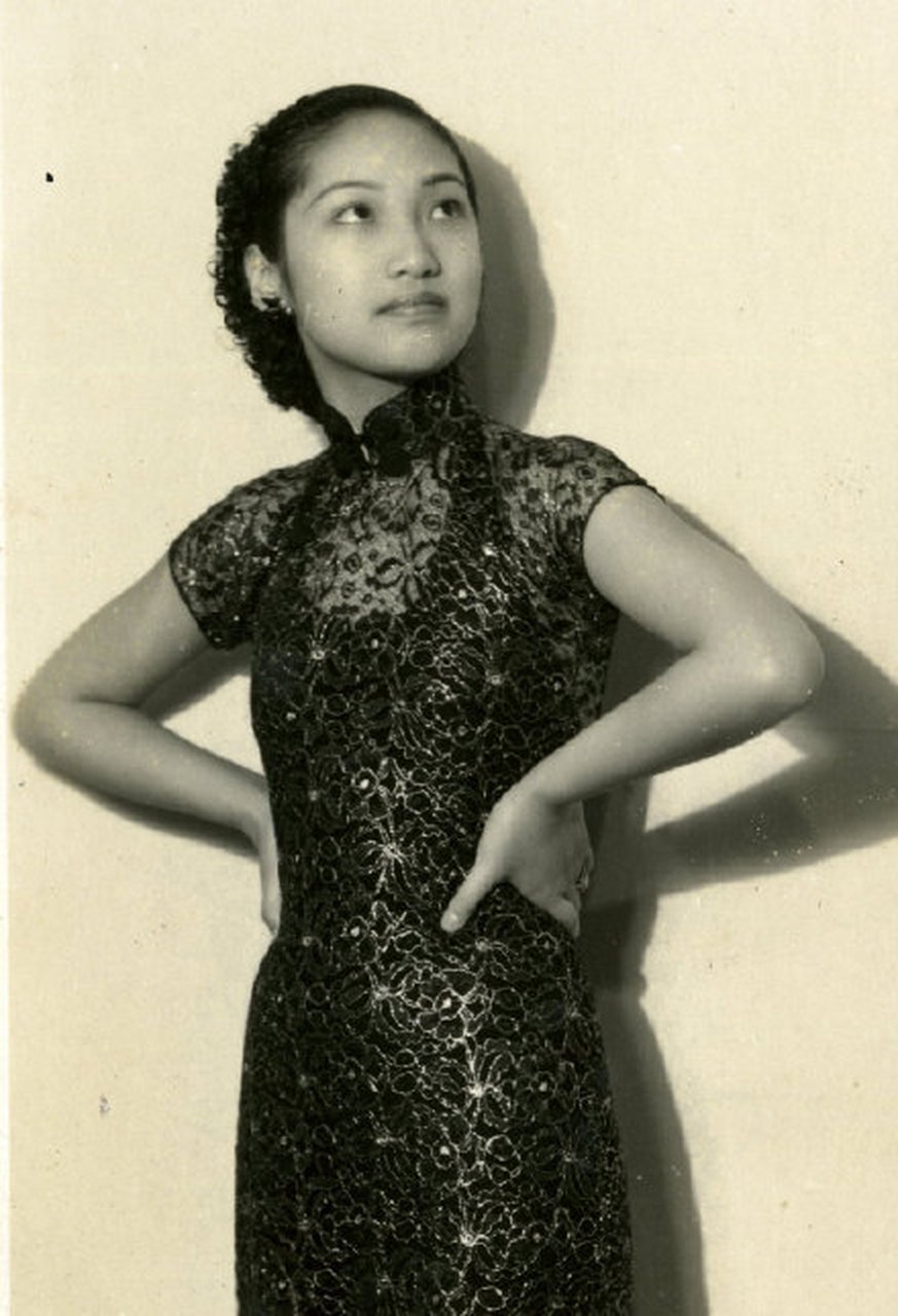 1930年代,旗袍女子