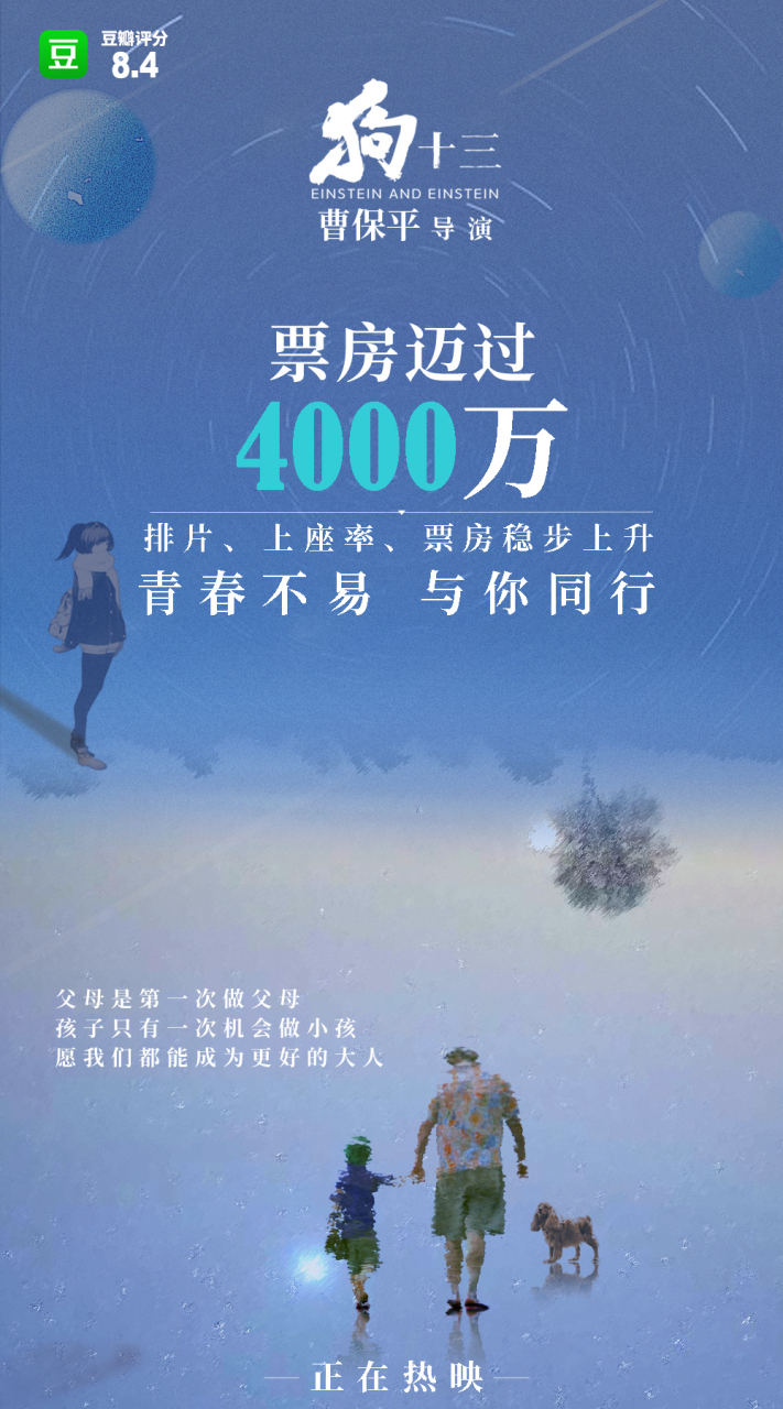 电影《狗十三》票房迈过4000万!