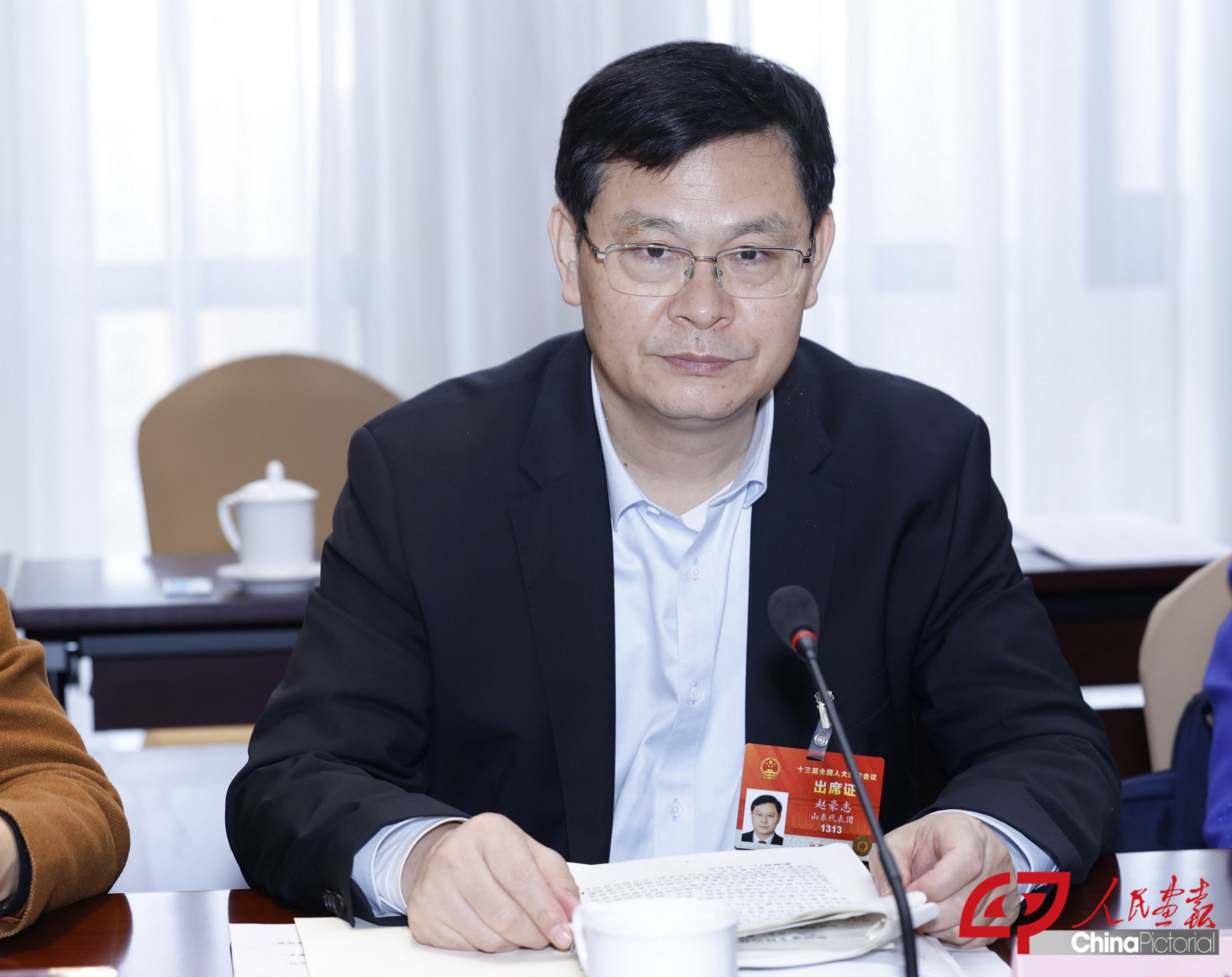 全国人大代表,山东省青岛市市长赵豪志