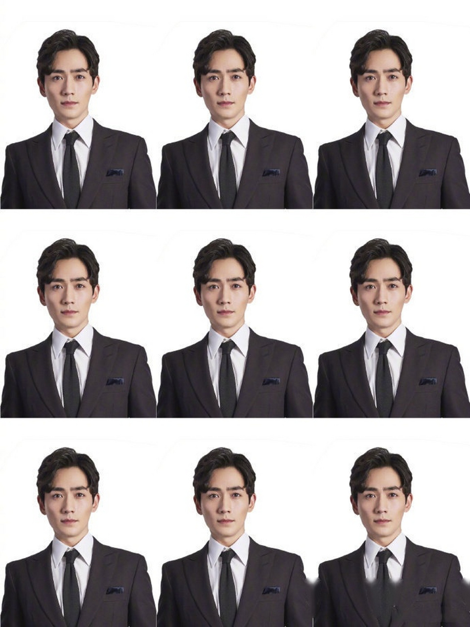 朱一龙证件照 刚毅正直,但是又有柔软的一面.