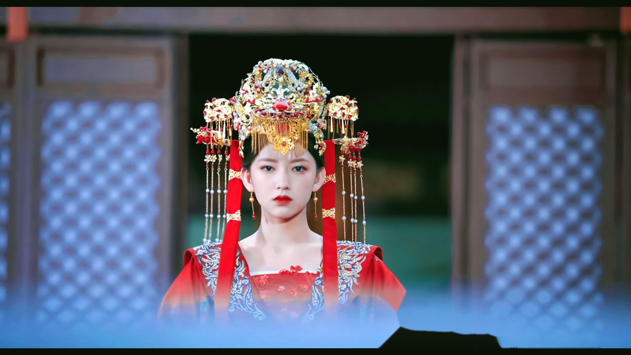 程潇红嫁衣丨天醒之路 红嫁衣也太美了