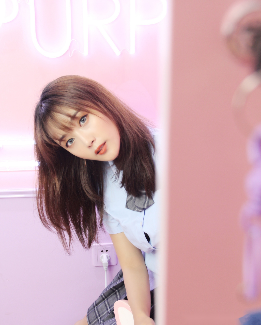 一个人的女团♀彭筝彭筝夏日女团妆毕业季高考加油