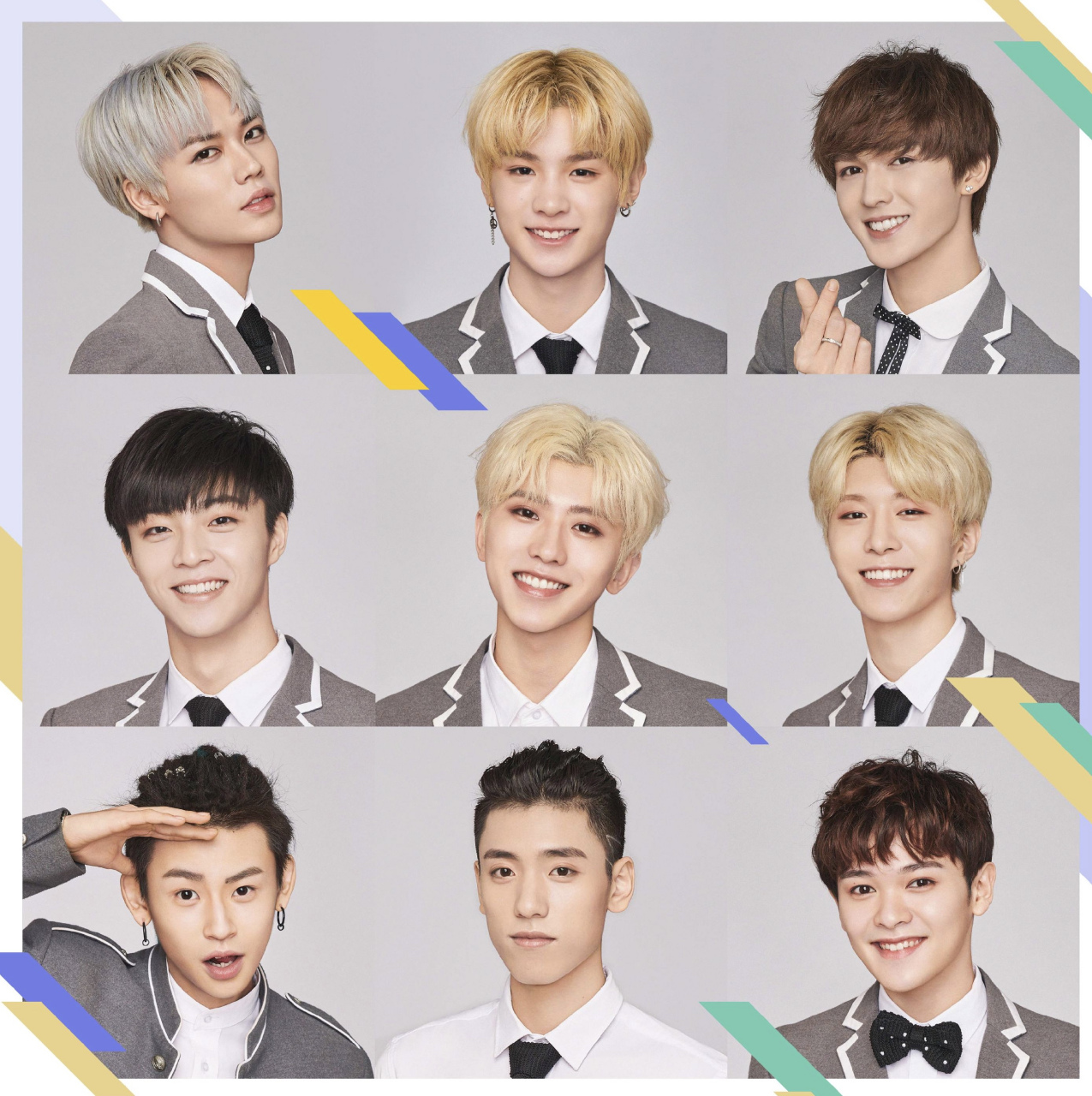 蔡徐坤,陈立农,范丞丞,justin黄明昊,林彦俊,朱正廷,王子异,小鬼