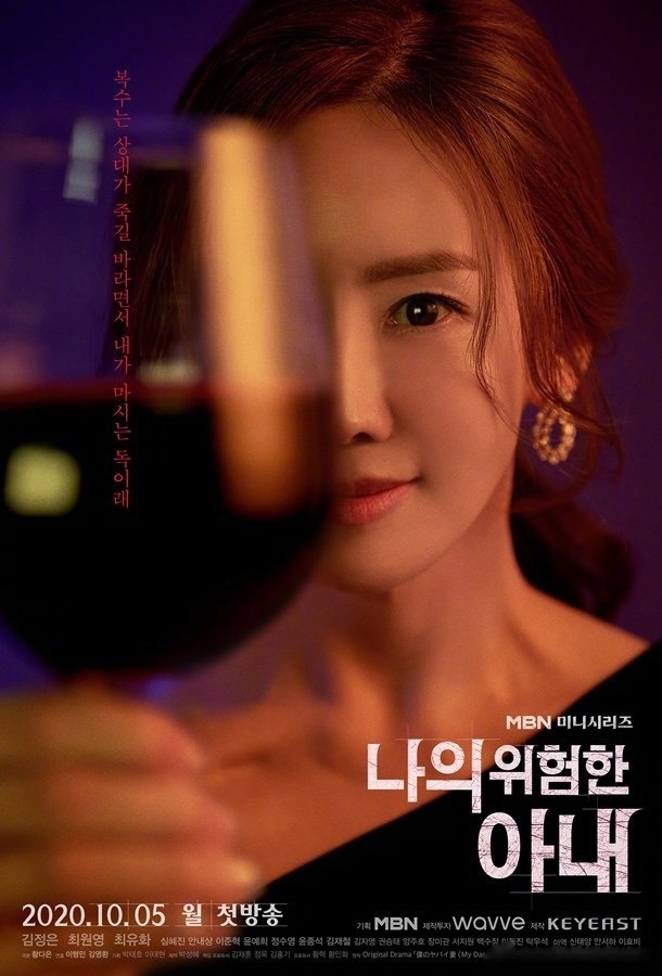 mbn新剧《我的危险妻子》公开金廷恩崔元英崔有华 角色海报.