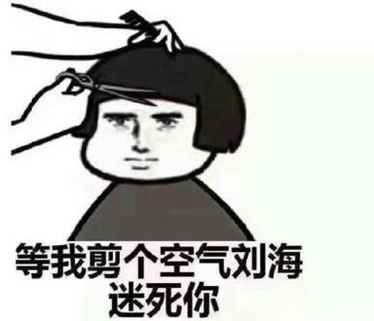 吐槽剪头发表情包图片