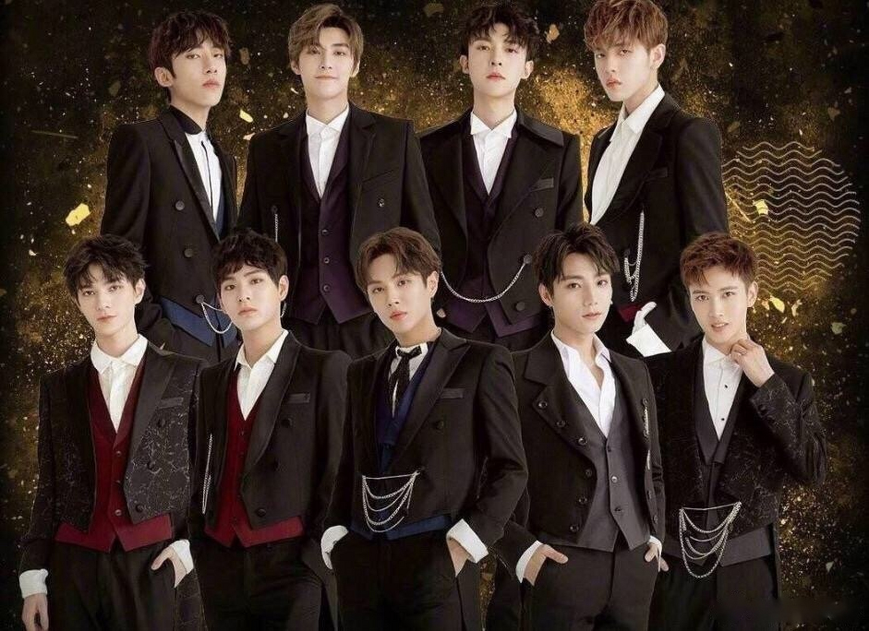 the nine女团平均年龄24岁,网友称其为101系列年龄最大团体,但成员