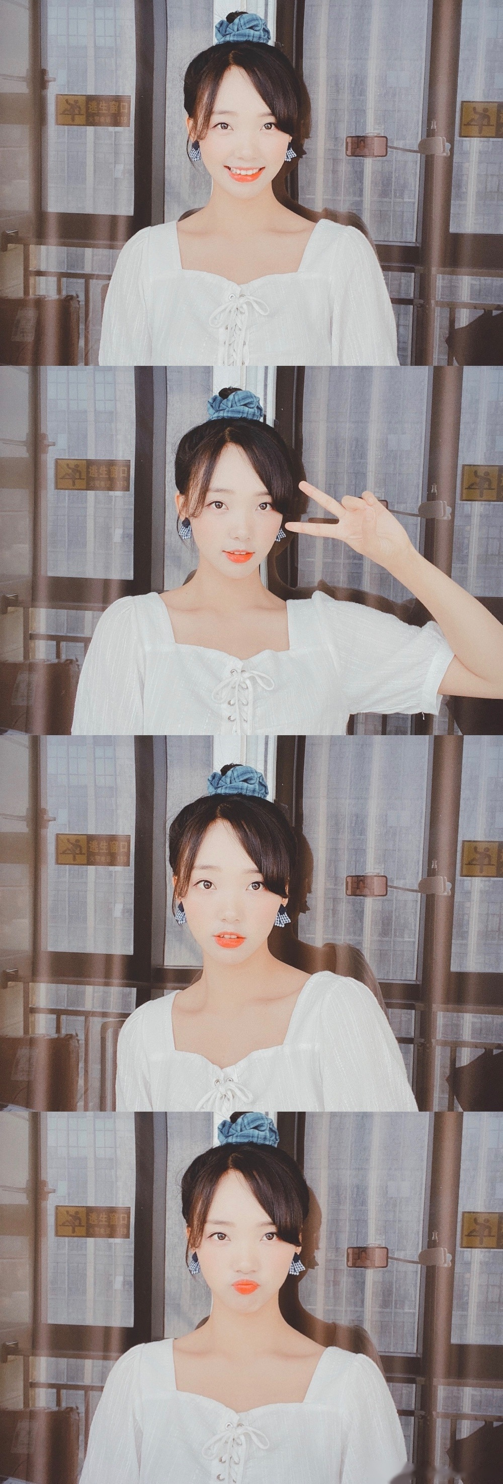 吕小雨端午节  吕大雨同学在这里 祝大家端午节快乐 要替我多吃点粽子