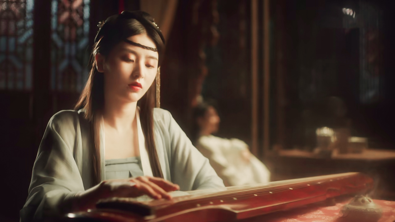 看完金子涵的非日常狂欢双马尾造型,再来品品涵涵子的古装造型!