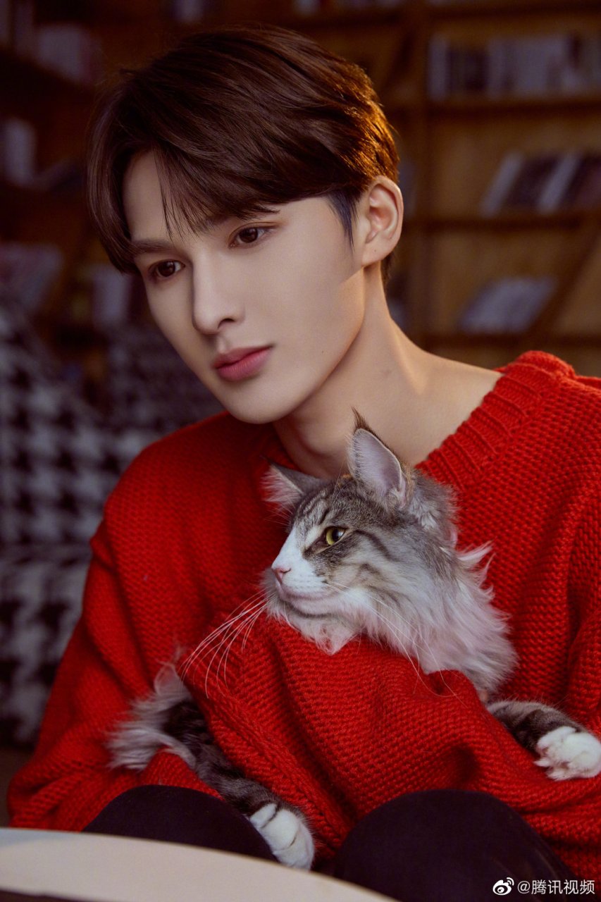 朱正廷萌宠写真曝光,来认识一下正正家的小动物们:五百万,锅巴,yuumi