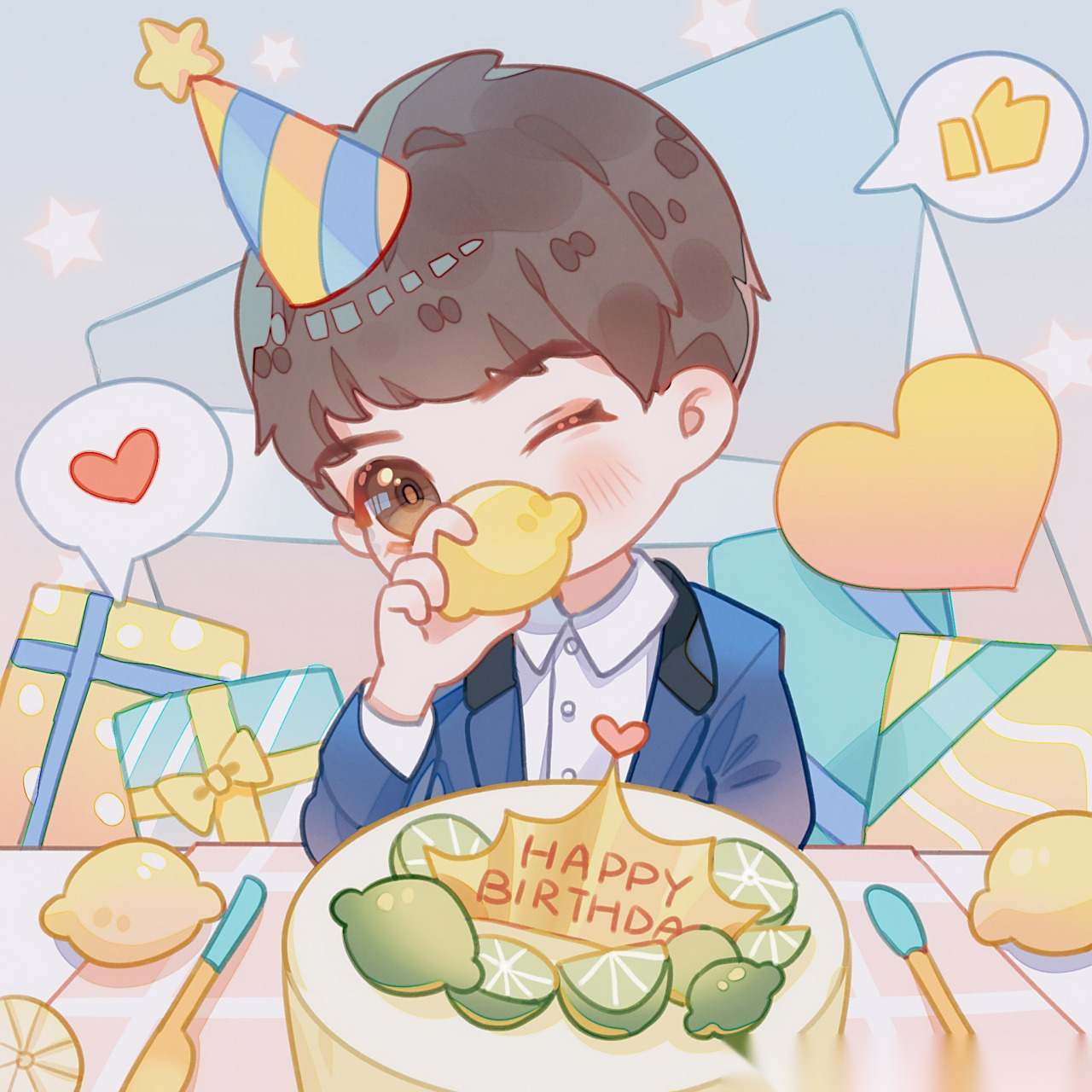 期待各位柠檬宝贝们的新头像哦~[期待]@于朦胧