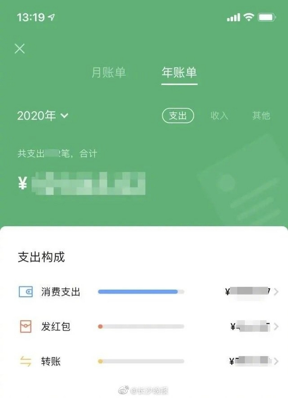 【2020微信年度账单上线!